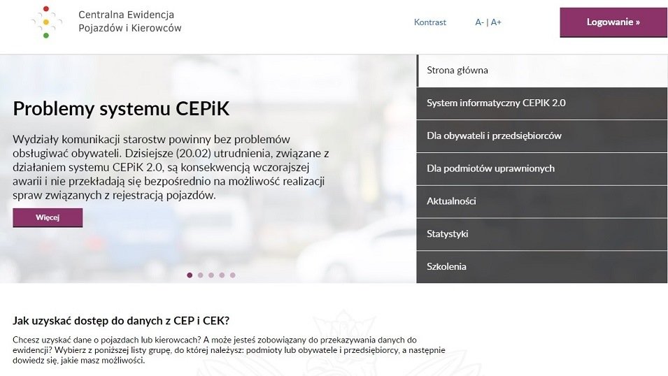 Komornicy wciąż mają poważny problem z CEPiK-em. Na dane o pojazdach czekają nawet kilka tygodni Komornicy wciąż mają poważny problem z CEPiK-em. Na dane o pojazdach czekają nawet kilka tygodni